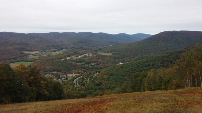 A view of the Adirondaks from the top of Jiminy Peak.