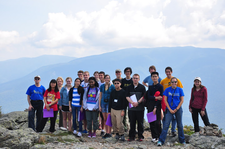 On top of Mt Washington - click anywhere on the image to access the complete album.