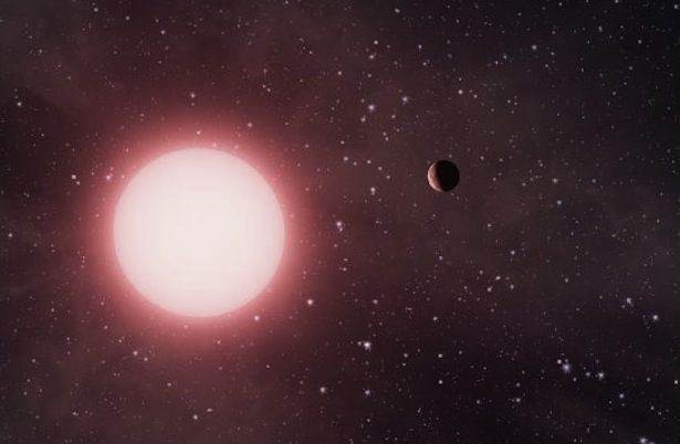 Artist's rendering of an exoplanet (NASA)