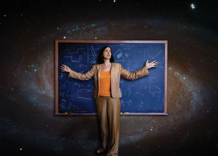 Sara Seager (photograph by Len Rubenstein for MIT's Spectrum Magazine - click on the picture to read the 2007 "young faculty" profile "Seeking Signs of Life")